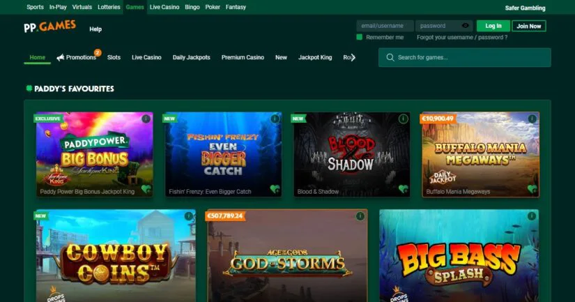 paddypower casino